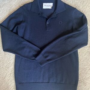 Trussardi Junior Dark Blue Knitwear